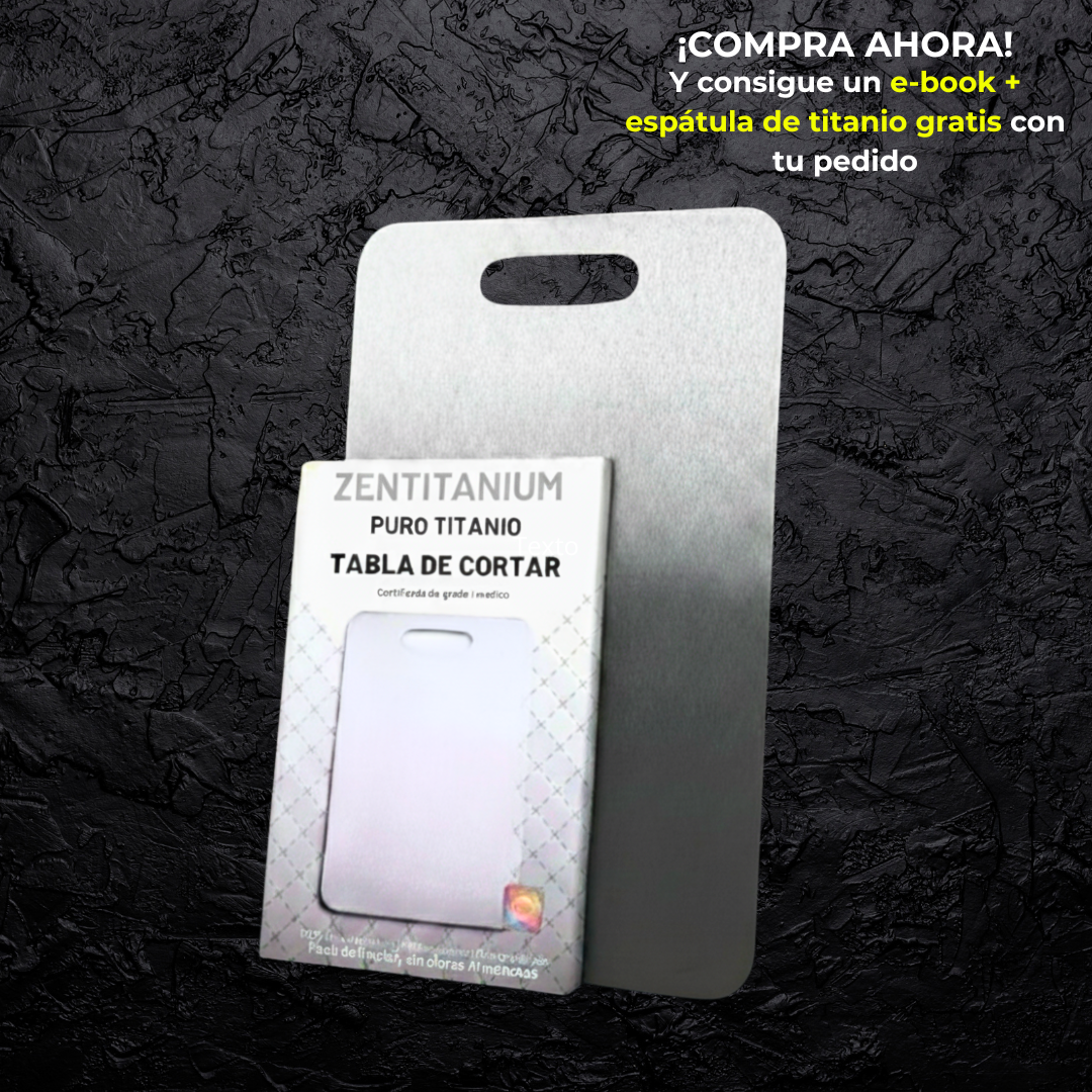 Tabla de Titanio Profesional Zentitanium Versión 2.0 Premium