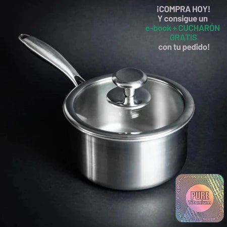Olla ZenTitanium™ de Titanio Puro 24 cm