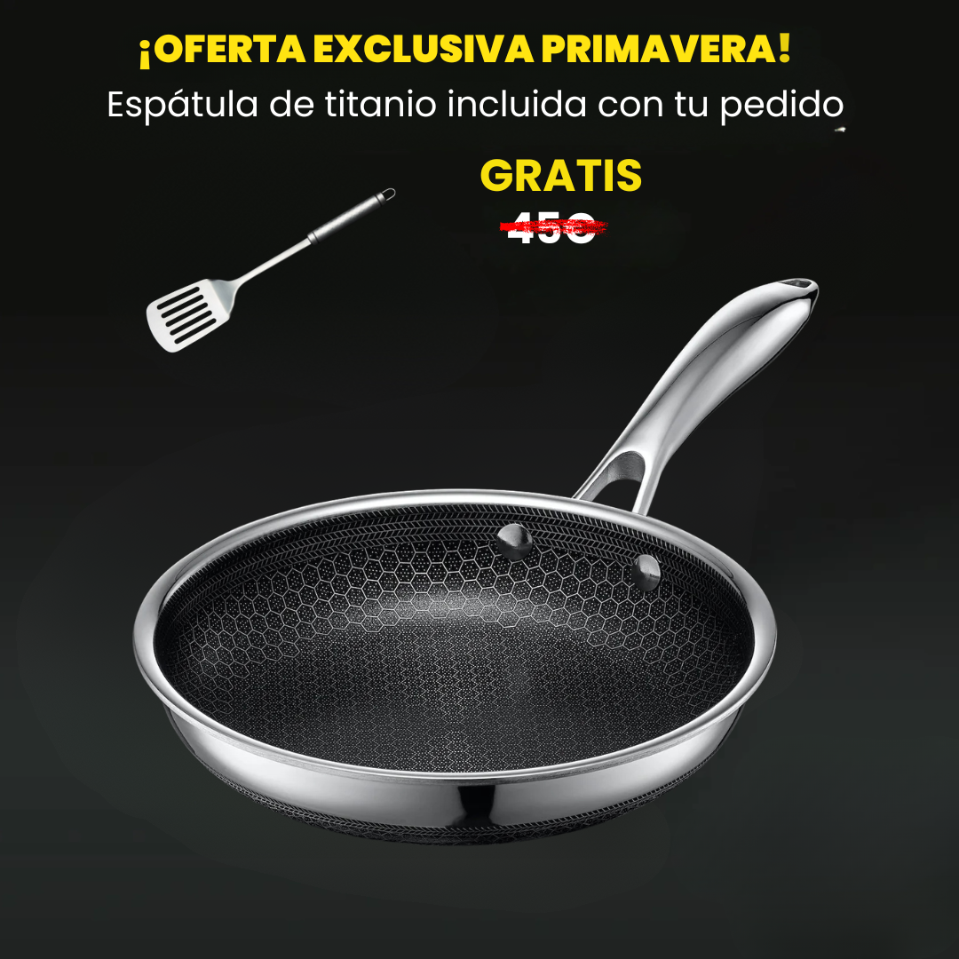 Sartén Híbrida Zentitanium Antiadherente