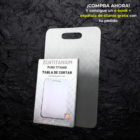 Tabla de Titanio Profesional Zentitanium Versión 2.0 Premium